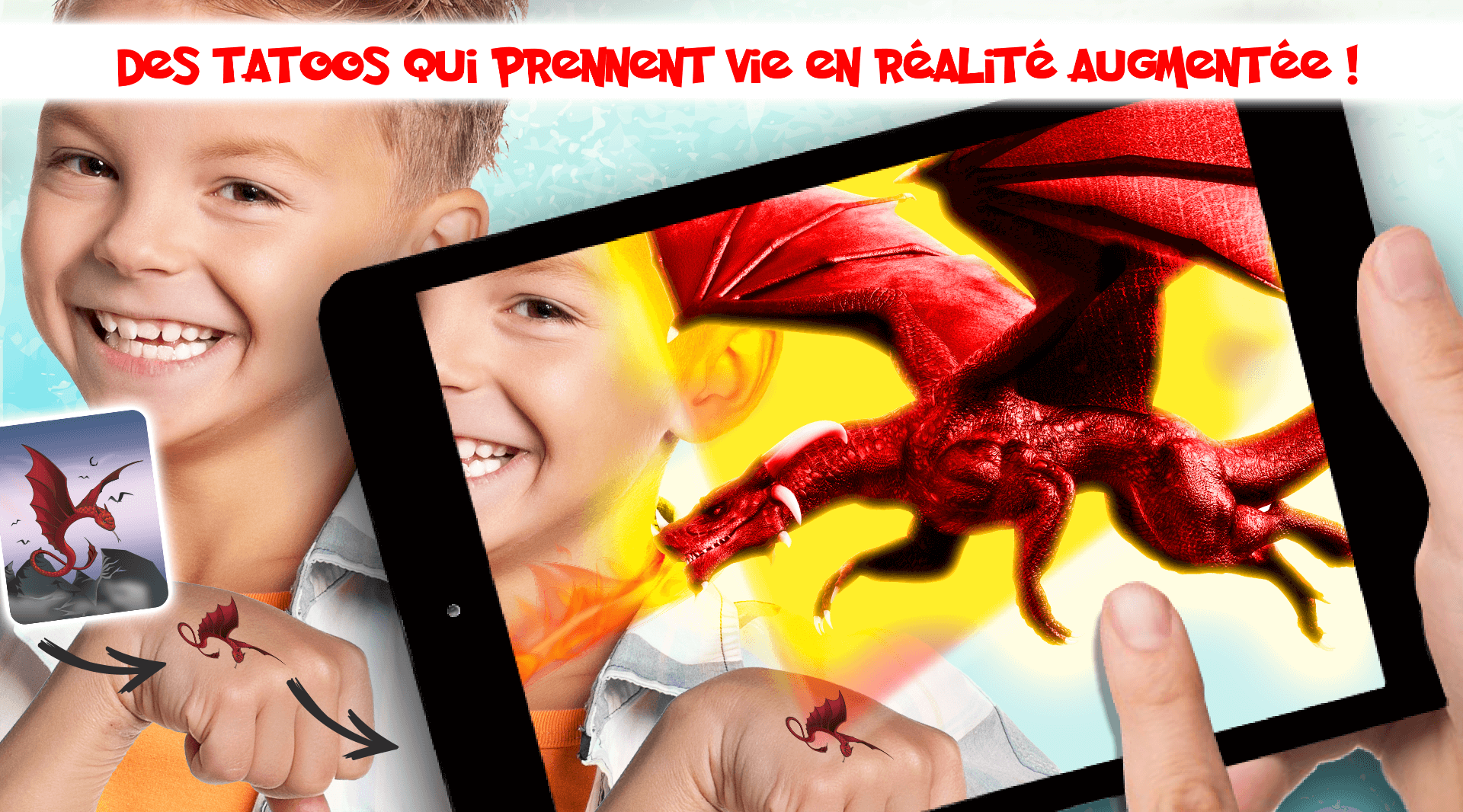 Tatouages réalité augmentée