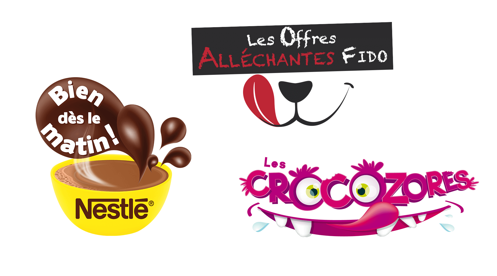Logos : Les offres alléchantes de Frido, Bien dès le matin de Nestlé et les Crocozores